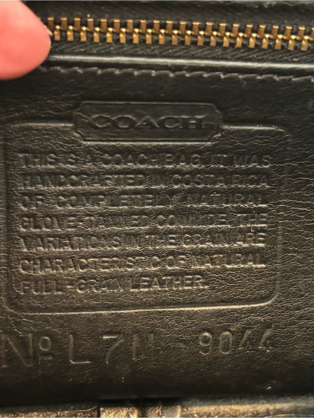 Vintage Coach 1997 Sonoma Flap Clutch Top Handle Crossbody Bag - Picture 2 of 16
